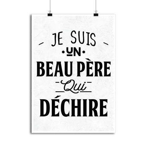 Affiche beau père qui déchire 3