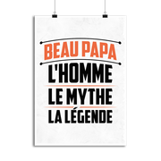 Affiche beau papa la légende 3