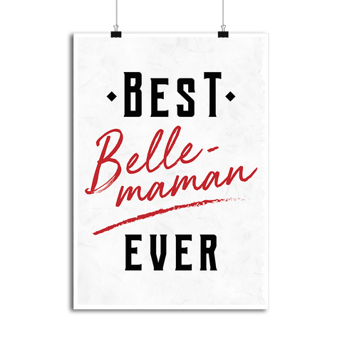 Affiche best belle maman ever