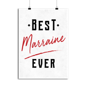 Affiche best marraine ever