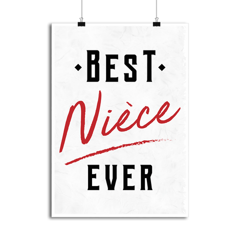 Affiche best nièce ever