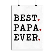 Affiche best papa ever