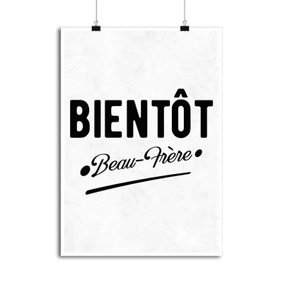 Affiche bientôt beau-frère