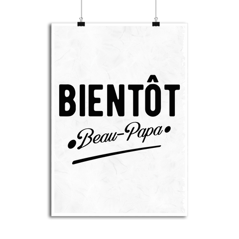 Affiche bientôt beau-papa