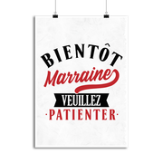 Affiche bientôt marraine