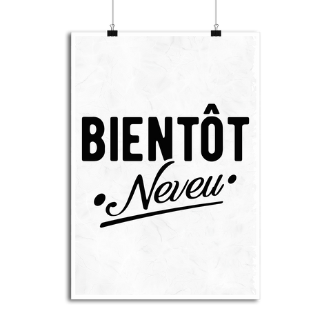 Affiche bientôt neveu