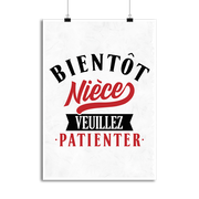 Affiche bientôt nièce