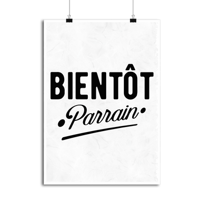 Affiche bientôt parrain