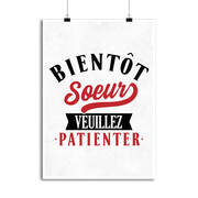 Affiche bientôt soeur