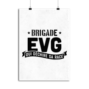 Affiche brigade evg