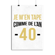Affiche comme de l'an 40