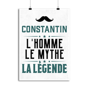 Affiche constantin l'homme le mythe la légende