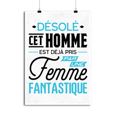 Affiche déjà pris par une femme fantastique