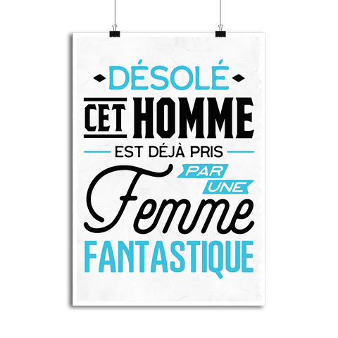 Affiche déjà pris par une femme fantastique