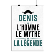 Affiche denis l'homme le mythe la légende