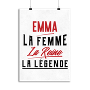 Affiche emma la femme la reine la légende