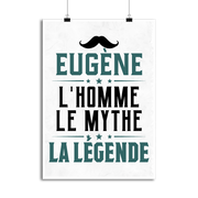 Affiche eugène l'homme le mythe la légende
