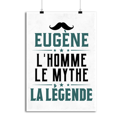Affiche eugène l'homme le mythe la légende