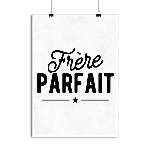 Affiche frère parfait