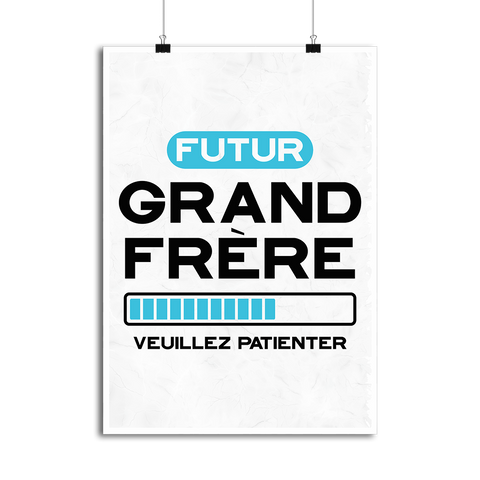 Affiche futur grand frère