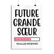 Affiche future grande soeur