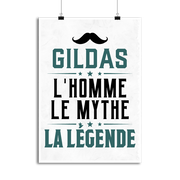 Affiche gildas l'homme le mythe la légende