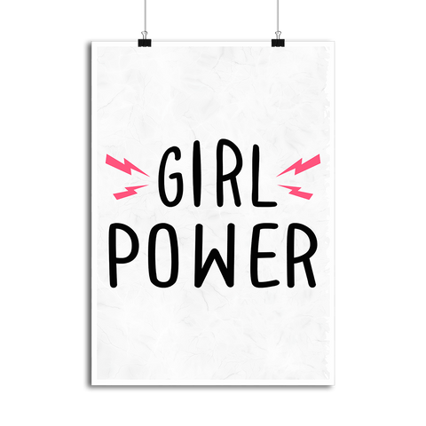 Affiche girl power