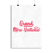 Affiche grand mère-veilleuse