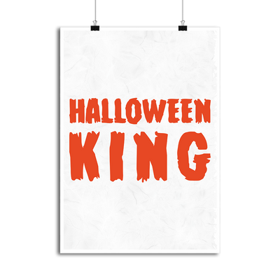 Affiche halloween king