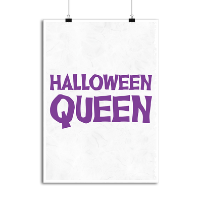 Affiche halloween queen