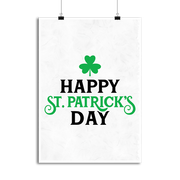 Affiche happy st patrick's day