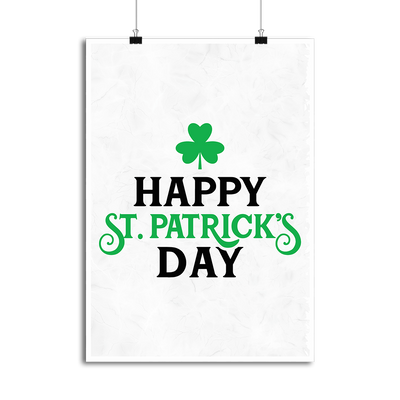 Affiche happy st patrick's day