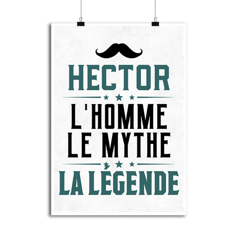Affiche hector l'homme le mythe la légende