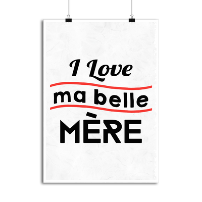 Affiche i love ma belle mère