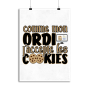 Affiche j'accepte les cookies 2