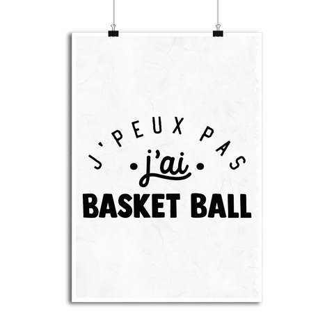 Affiche j'peux pas j'ai basket ball 2