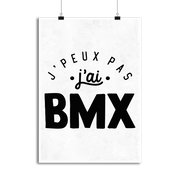 Affiche j'peux pas j'ai bmx 2