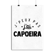 Affiche j'peux pas j'ai capoeira 2