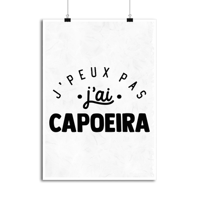 Affiche j'peux pas j'ai capoeira 2