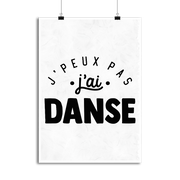 Affiche j'peux pas j'ai danse 2