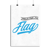 Affiche j'peux pas j'ai flag