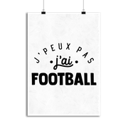 Affiche j'peux pas j'ai football 2