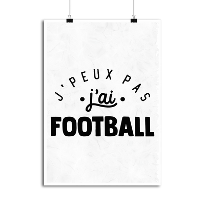 Affiche j'peux pas j'ai football 2