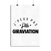 Affiche j'peux pas j'ai giraviation 2