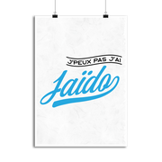 Affiche j'peux pas j'ai iaïdo
