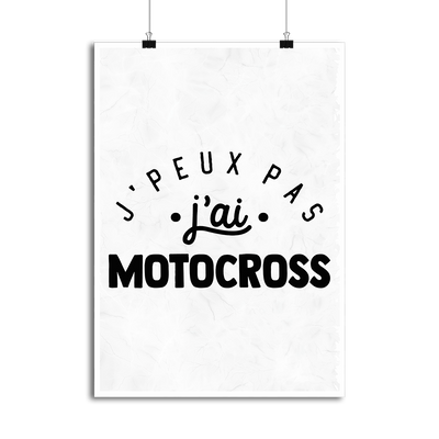 T-Shirt J'peux pas j'ai moto par MotorWave's