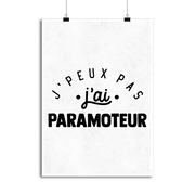 Affiche j'peux pas j'ai paramoteur 2