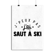 Affiche j'peux pas j'ai saut à ski 2