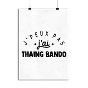 Affiche j'peux pas j'ai thaing bando 2