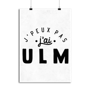 Affiche j'peux pas j'ai ulm 2